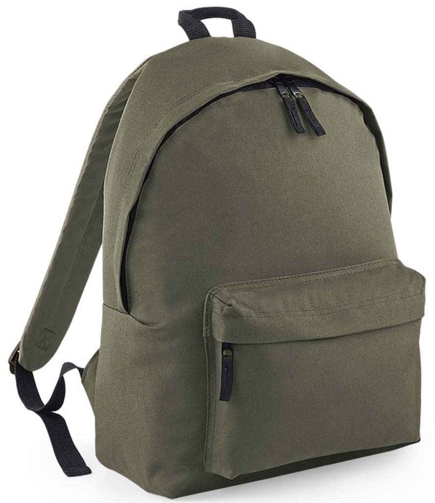 Olive Green Premium Faux Leather & Mesh Backpack Bag Design by OLIVES &  GOLD at Pernia's Pop Up Shop 2024