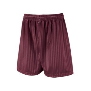 SHADOW STRIPE SHORTS - MAROON, PE Shorts