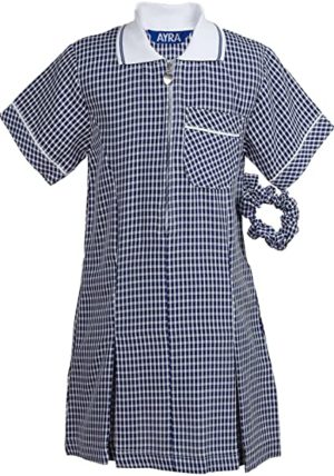 SUMMER DRESS GINGHAM - NAVY, St Peter's Brentwood, Warley Primary, Summer Dresses, Concordia, Langtons Junior