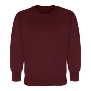 R-Neck Sweatshirts - MAROON, Jumpers & Cardigans