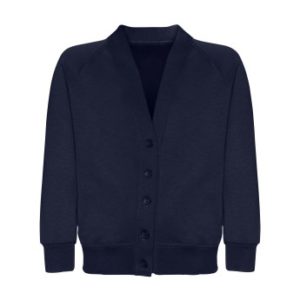 SWEAT CARDIGAN - LIGHT NAVY, Jumpers & Cardigans