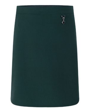 STRETCH HEART SKIRT - BOTTLE, Skirts & Pinafores