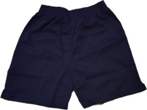 NAVY COTTON SHORTS, St Edward's Primary, Upminster Infant, Upminster Junior, St Peters Romford, PE Shorts