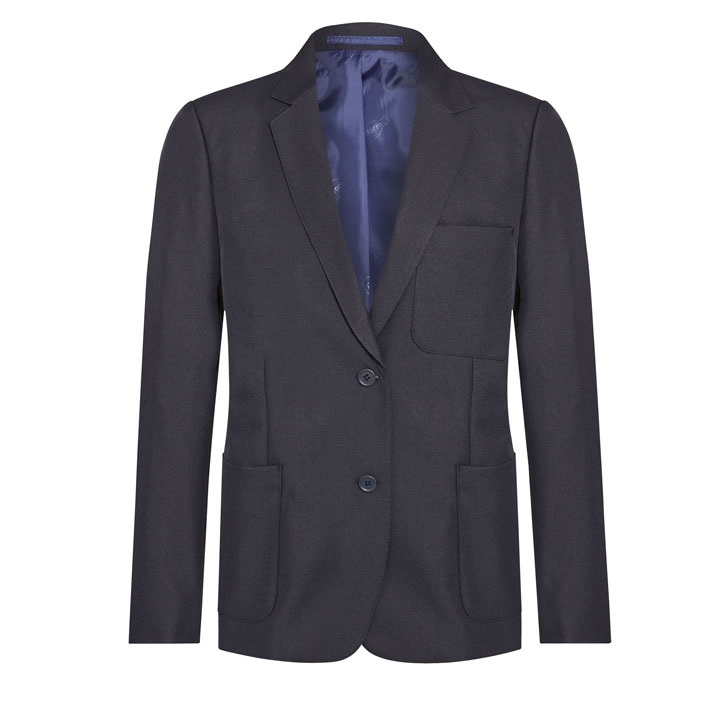 DAVID LUKE GIRLS ECO BLAZER - NAVY, Sacred Heart, Upminster Infant, Upminster Junior, Blazers