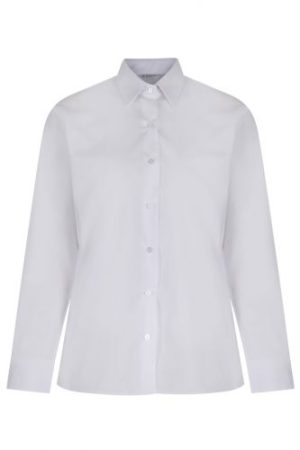 GIRLS BLOUSE - WHITE LS (2), Scargill Junior, Scotts, St Alban's, St Edward's Senior, St Mary's Hornchurch, St Mary's Hare park, St Peter's Brentwood, Suttons, Upminster Infant, Upminster Junior, St Peters Romford, Bower Park, Brittons, Emerson Park, Frances Bardsley, Gidea Park, Hall Mead, Girls Blouse, Hornchurch High