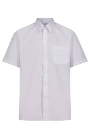 BOYS SHIRT - WHITE SS (2), Royal Liberty, Scargill Junior, St Alban's, St Edward's Senior, St Mary's Hornchurch, St Mary's Hare park, St Peter's Brentwood, Suttons, Upminster Infant, Upminster Junior, Boys Shirts, St Peters Romford, Bower Park, Brittons, Campion, Emerson Park, Gidea Park, Hall Mead, Hornchurch High