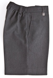 BOYS PULL UP SHORTS - GREY, Ardleigh Green, Scargill Junior, Scotts, Squirrels Heath, St Alban's, St Edward's Primary, St Mary's Hornchurch, St Peter's Brentwood, Suttons, Towers, Upminster Infant, Upminster Junior, General Schoolwear, Boys Shorts, Mawney Foundation, St Peters Romford, Branfil, Gidea Park, Hacton Primary, Harold Wood Primary, Hylands, James Oglethorpe, Langtons Infant, Parklands Primary