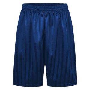 Junior Shadow Stripe Shorts - Navy, St Peter's Brentwood, Towers, Upminster Infant, Upminster Junior, St Peters Romford, PE Shorts, Gidea Park